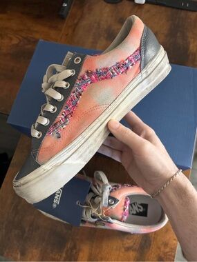 Vans LX Old Skool 36 Souvenir Asphalt / Pink Brand new men’s size 9.5 rare !